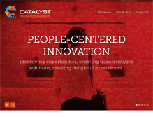 Tablet Screenshot of catalystinnovationpartners.com